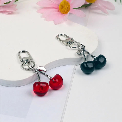 Llavero Cherry Love | Charm para Cartera y Llaves.