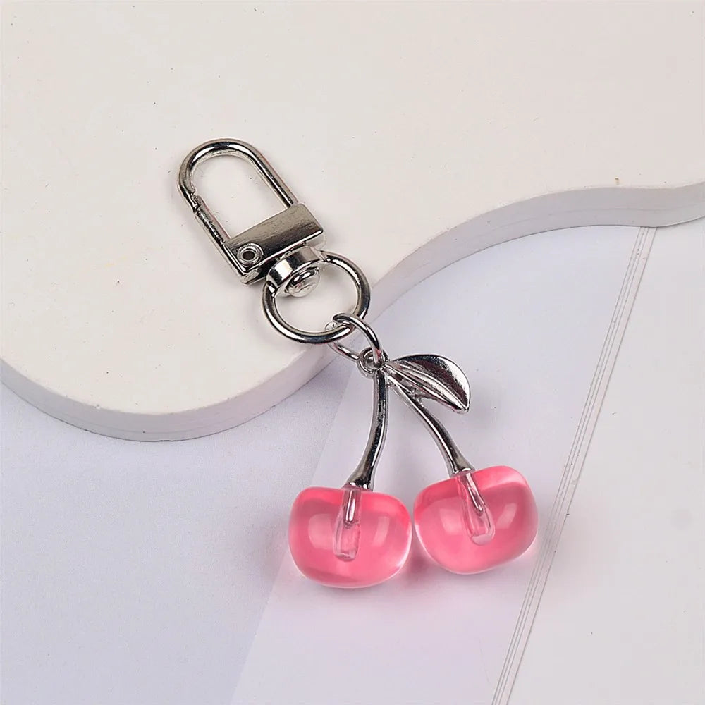 Llavero Cherry Love | Charm para Cartera y Llaves.