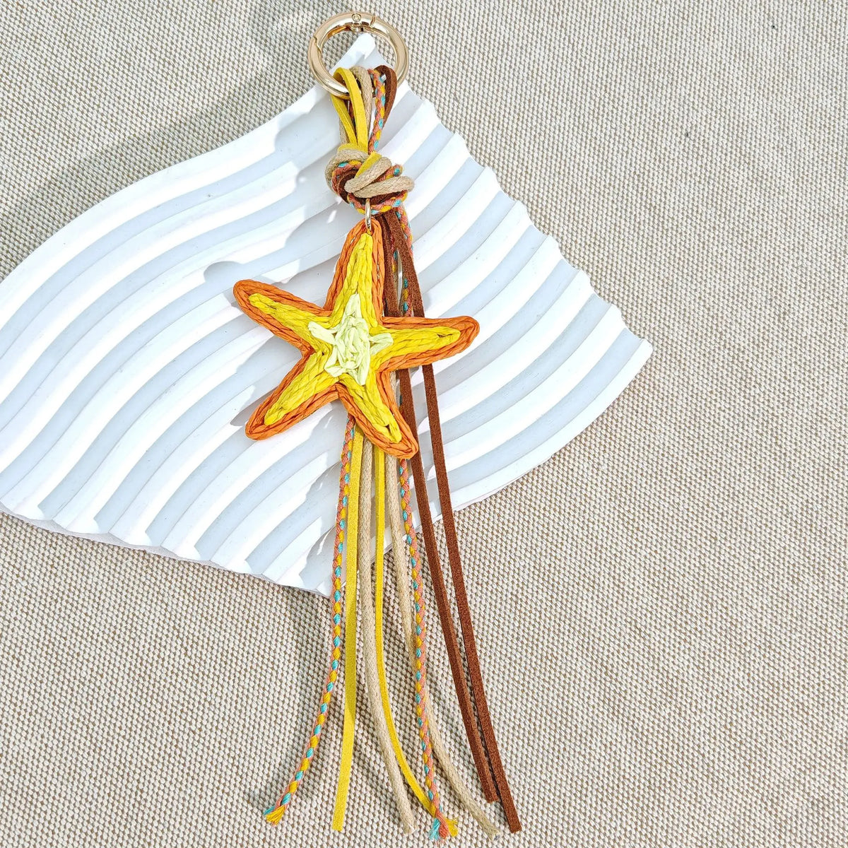 Llavero y Charm Bohemio Arcoíris Velatta