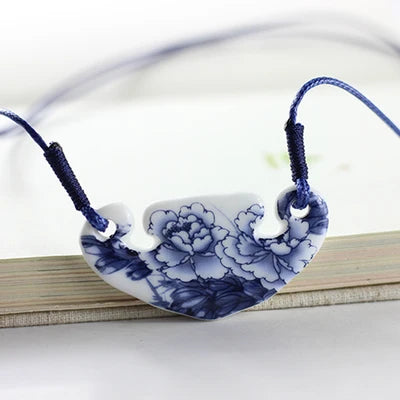 Collar Solara | Collar de Cerámica y Cuerda Boho