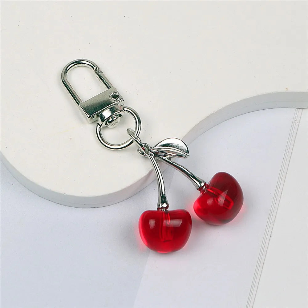 Llavero Cherry Love | Charm para Cartera y Llaves.