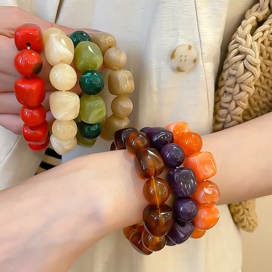 Pulsera Perla Mar | Pulsera de Cuentas Irregulares
