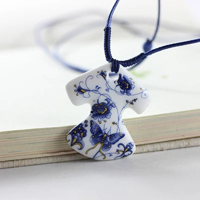 Collar Solara | Collar de Cerámica y Cuerda Boho
