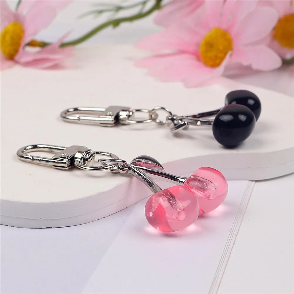 Llavero Cherry Love | Charm para Cartera y Llaves.