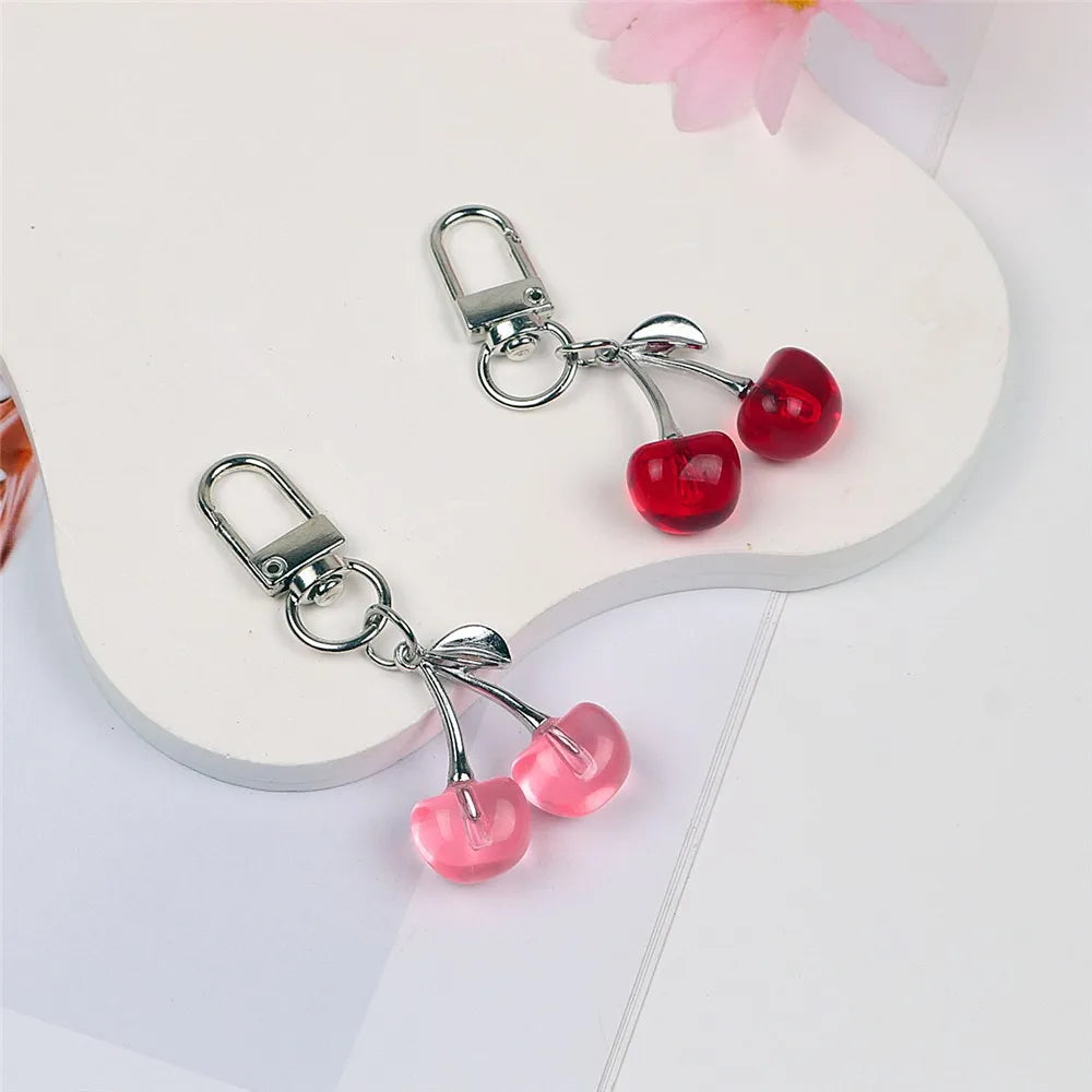 Llavero Cherry Love | Charm para Cartera y Llaves.