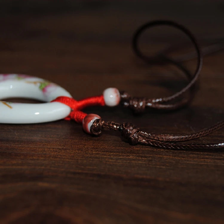 Collar Solara | Collar de Cerámica y Cuerda Boho