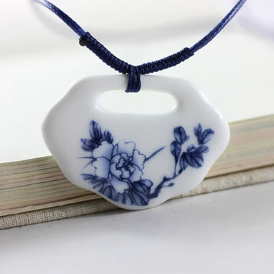 Collar Solara | Collar de Cerámica y Cuerda Boho