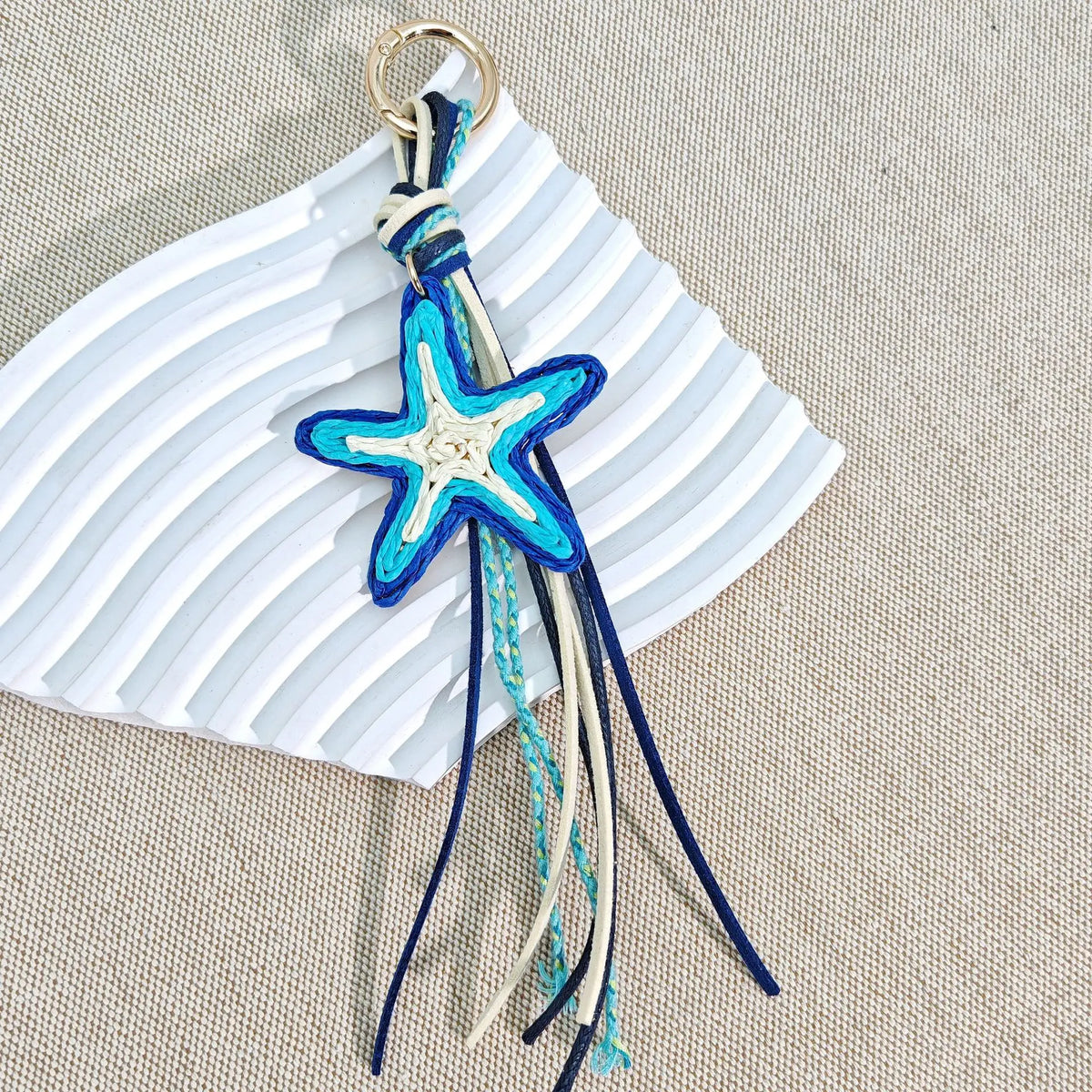 Llavero y Charm Bohemio Arcoíris Velatta